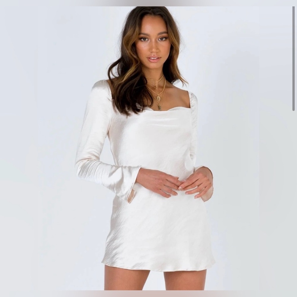 Princess Polly Mini Satin Dress